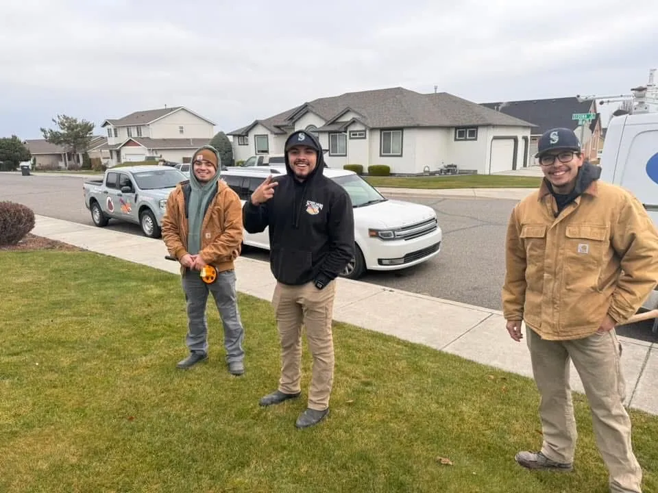 Pete, Mike and Saul, owners of Tri-Bright Lighting
